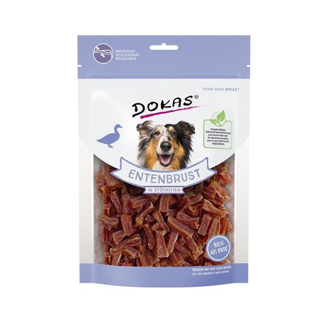 Dokas Hundesnack Entenbrust in Stückchen – 200 g