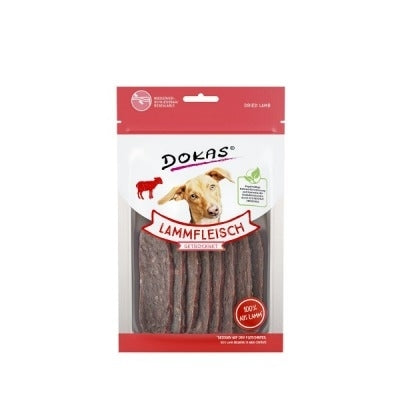 Dokas Hundesnack Lammfleisch getrocknet – 70 g