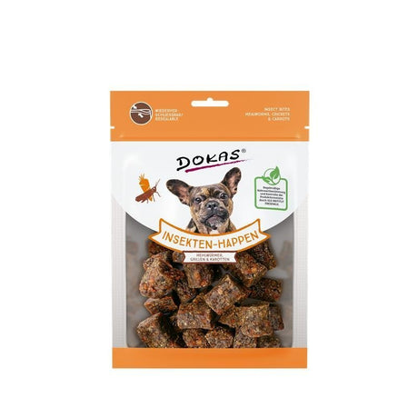 Insekten-Happen – mit Mehlwürmer, Grillen, Karotte, 100 g