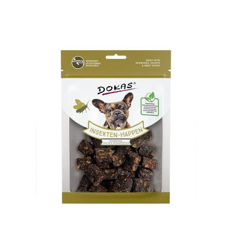 Insekten-Happen – Mehlwürmer, Grillen, Süßkartoffel, 100 g