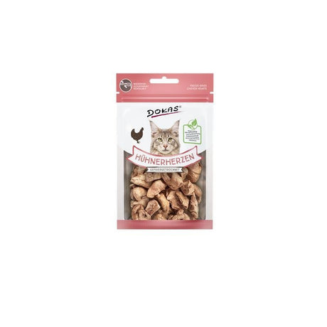 Katzensnack getrocknete Hühnerherzen – 15 g