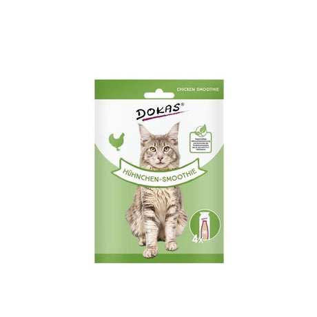 Katzensnack Smoothie – Hühnchen-Smoothie, 4 x 30 ml