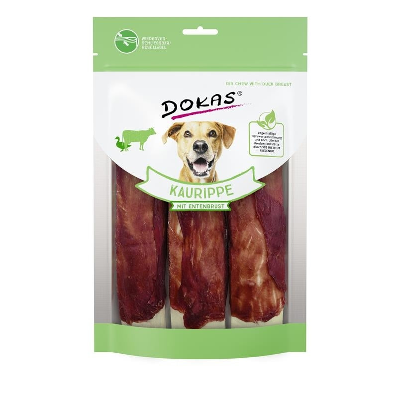 Dokas Kaurippe mit Entenbrustfilet für Hunde – 210g