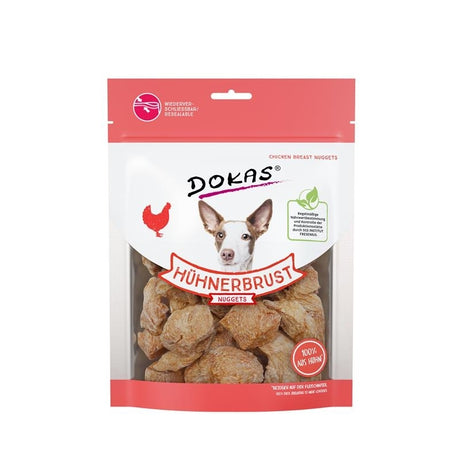 Dokas Snack Hühnerbrust Nuggets für Hunde – 110g