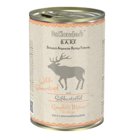 Barf Cat Komplettmenü Wild Schmortopf – 6 x 400 g