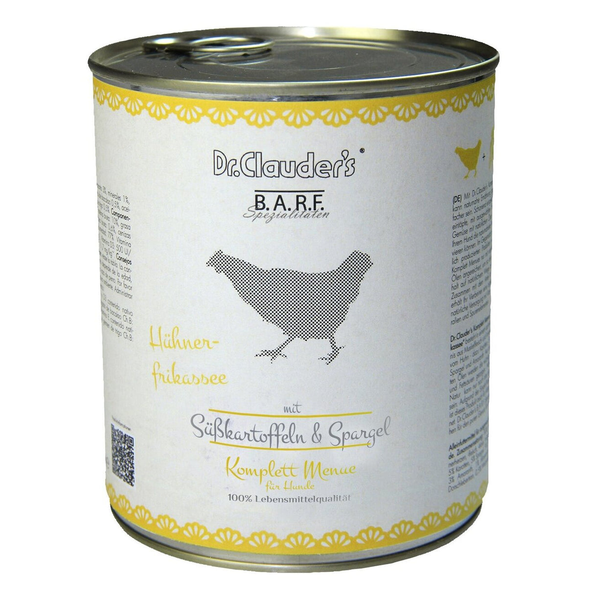 Barf Dog Komplettmenü Hühnerfrikassee – 6 x 400 g