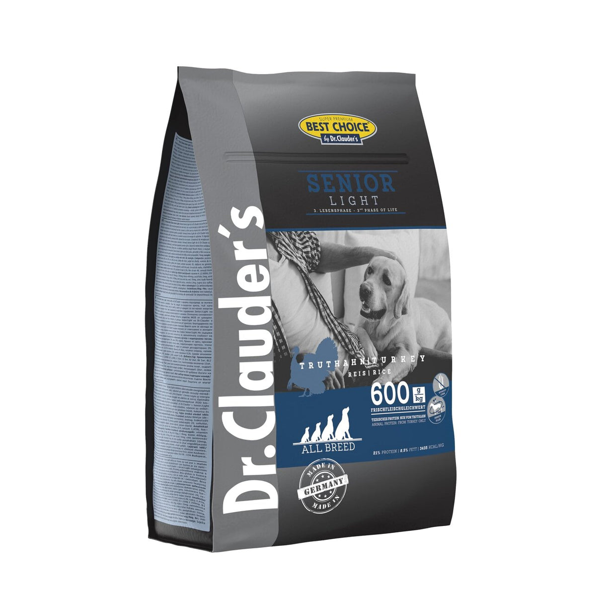 Best Choice Dog Senior Light Hundefutter – 12,5 kg