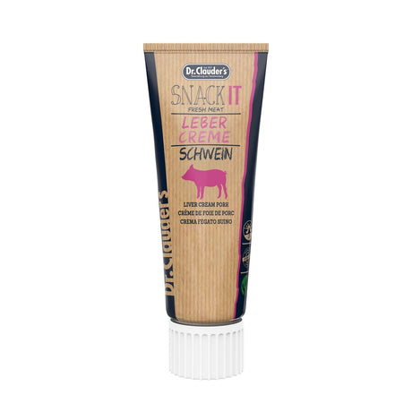 Dr. Clauders Cat Snack IT Freshcreme – Schweinelebercreme Fresh Meat 75g