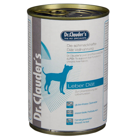 Dr. Clauders Diät Hundefutter LPD Leberdiät – 6x400g