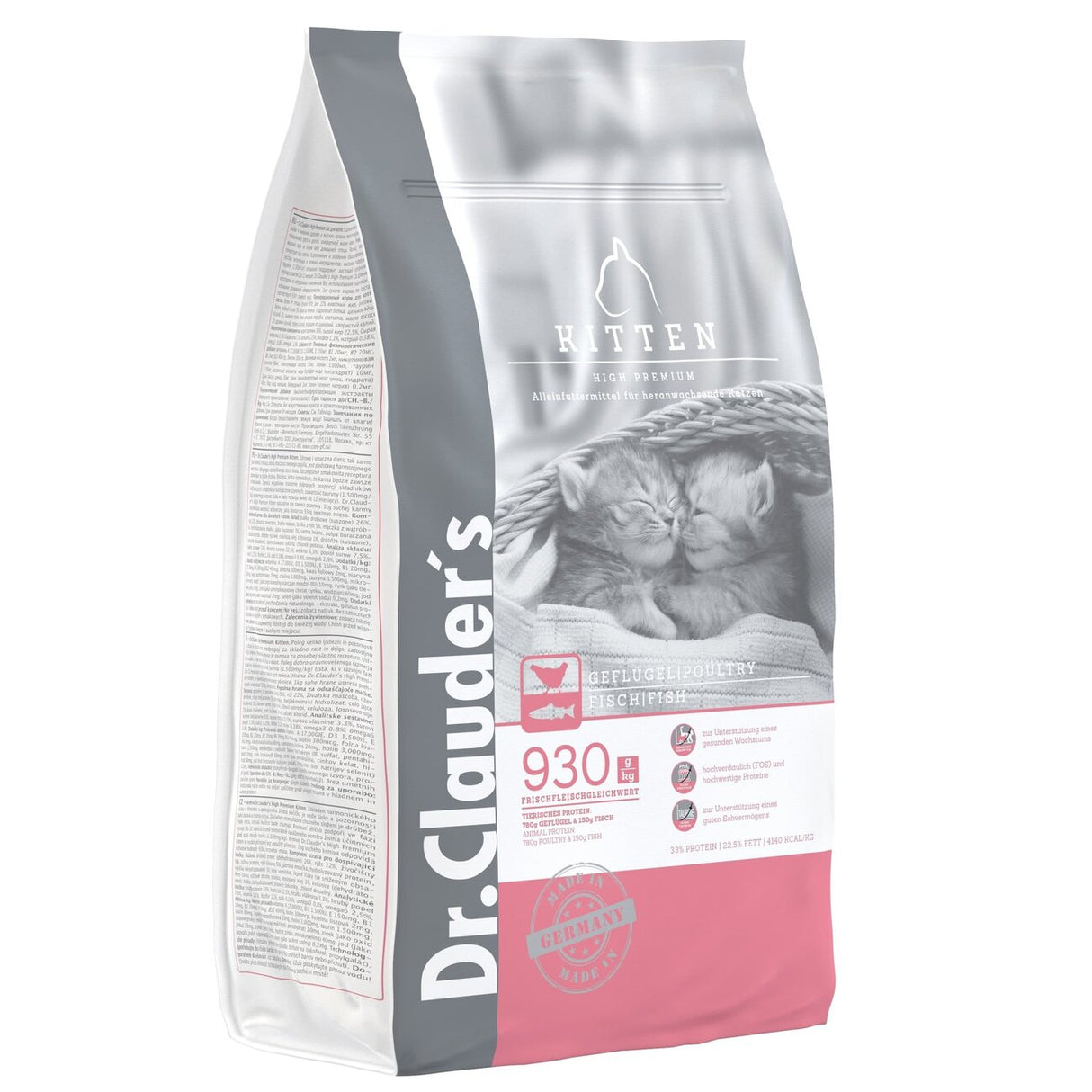 Dr. Clauder's High Premium Kitten Katzenfutter – 400 g