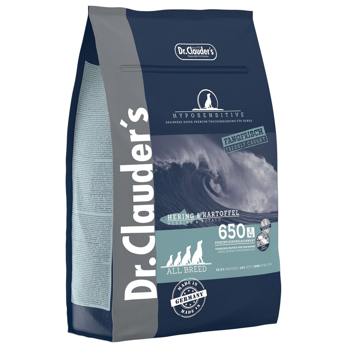 Hyposensitive Hering und Kartoffel für Hunde – 350g