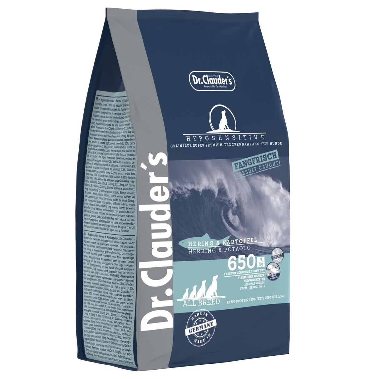 Hyposensitive Hering und Kartoffel für Hunde – 3,5kg