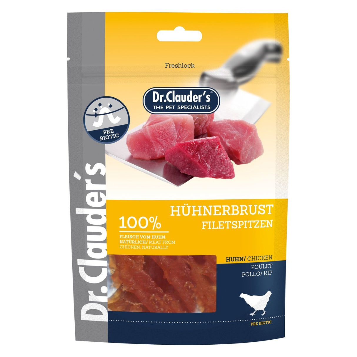Hunde Filetstücke Hundesnacks – Hühnerfiletspitzen 80g