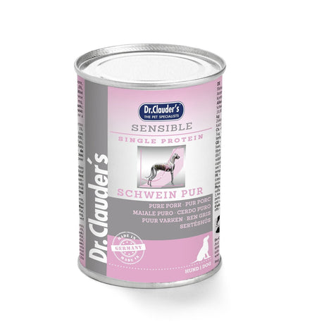 Selected Meat Sensible Hundefutter – Schwein pur 6x400g