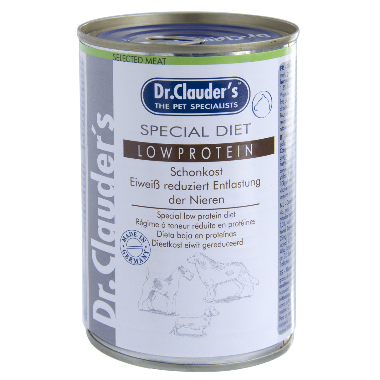 Special Diet Diät Schonkost Hundefutter – Low Protein 6x400g