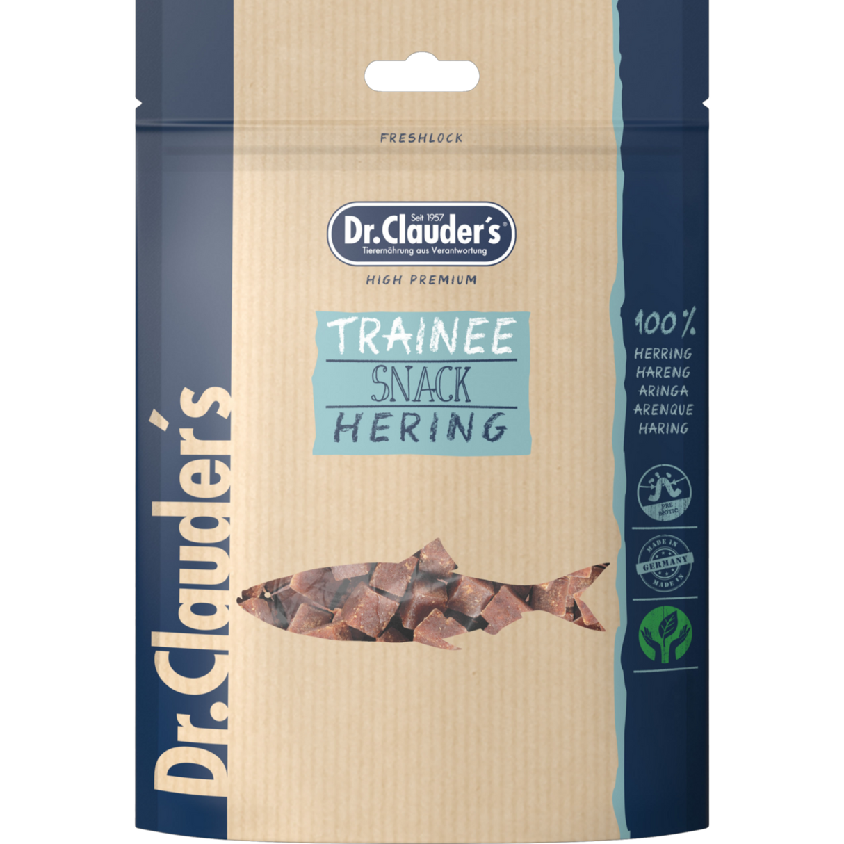 Dr. Clauders Trainee Snack Premium – Hering 80g