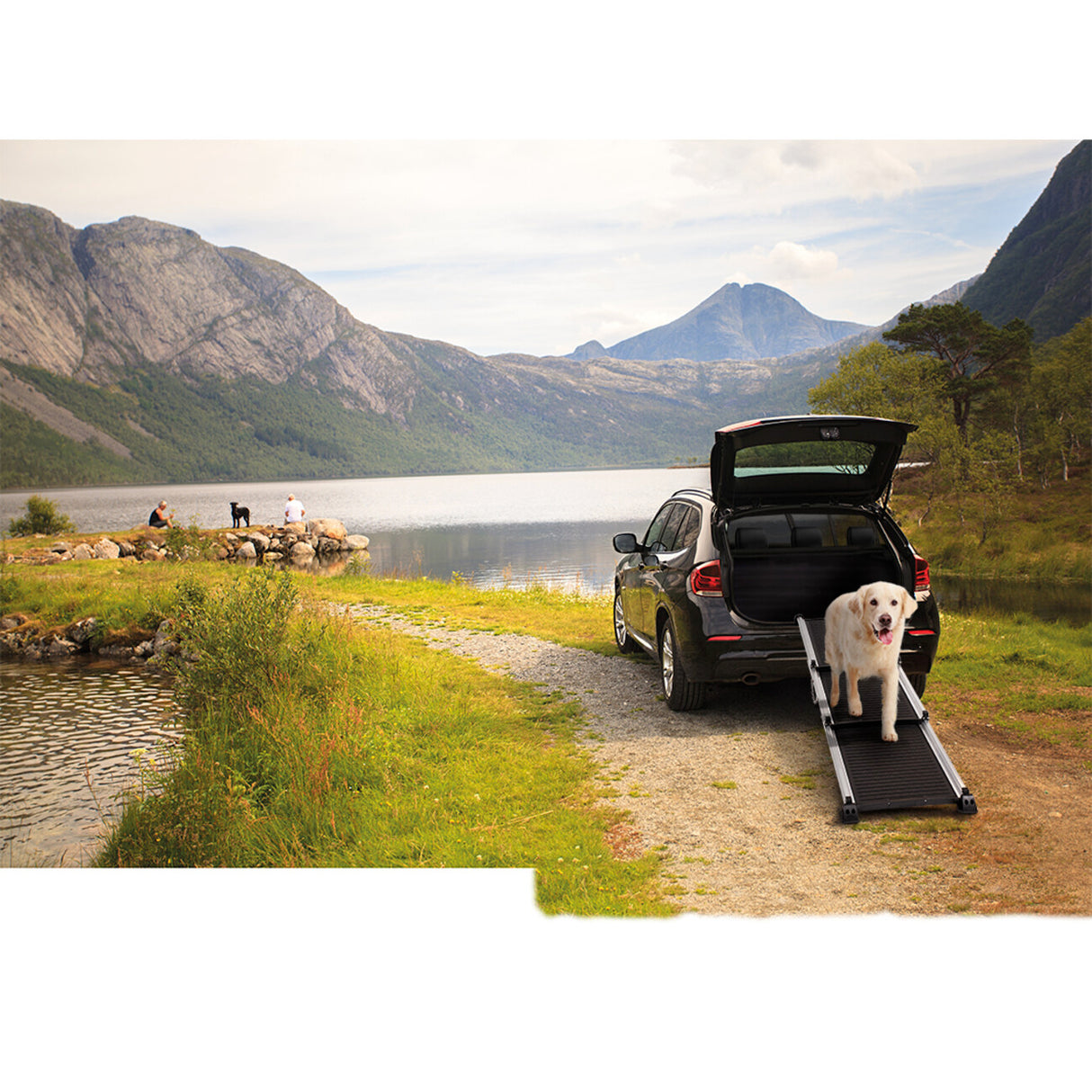 Easy-Step Aluminiumrampe für Hunde