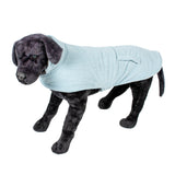 Hundemantel Corduroy grau