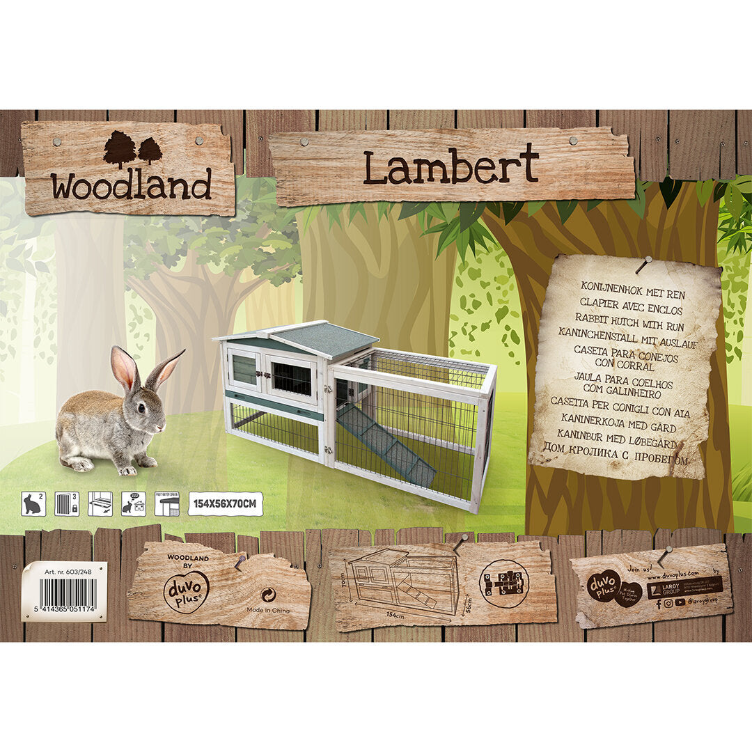 Woodland Kaninchenstall Lambert Cottage