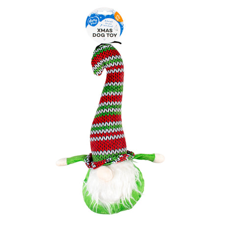Xmas Plüsch grüne Elfe Hundespielzeug
