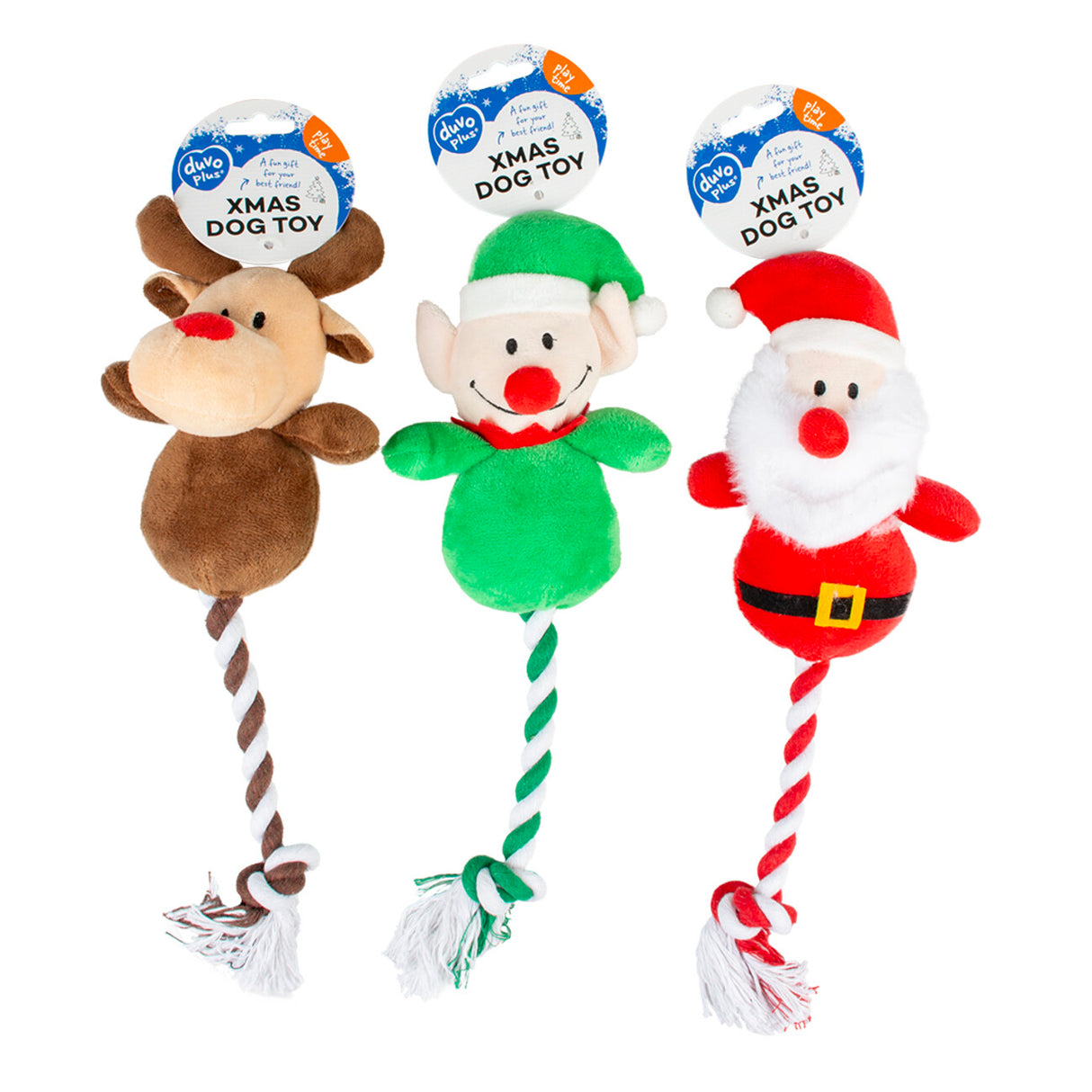 Xmas Plüsch Kuscheltier mit Seil