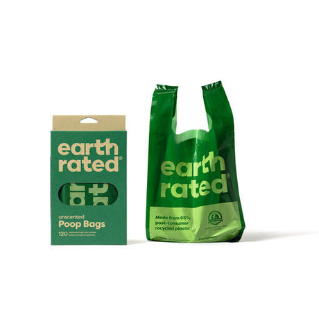 Earth Rated Kotbeutel mit Griffen – 120 Beutel mit Griff, ohne Duft