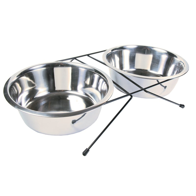 Eat-on-Feet Hunde Napf Set mit Halter