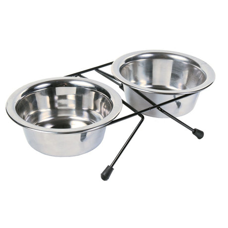 Eat-on-Feet Hunde Napf Set mit Halter