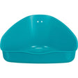 Ecktoilette für Kleintier Käfige – 16x12x7 cm, zufällige Farbe