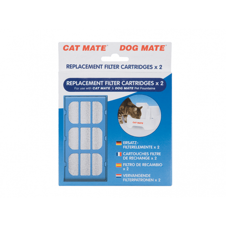 Ersatzfilter für CATMATE Haustierquelle – 2er, Nr 339