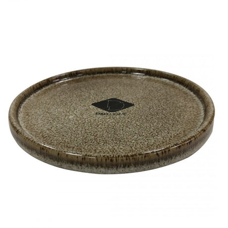 Keramiknapf Jasper für Katzen – Ø 13 x 2,5 cm- flach - sand