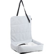 Autositz Beth Hellblau – Sicher & Komfortabel für deinen Hund – A:55cm B:46cm C:12cm D:62cm E:42cm F:32cm G:4cm