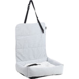 Autositz Beth Hellblau – Sicher & Komfortabel für deinen Hund – A:55cm B:46cm C:12cm D:62cm E:42cm F:32cm G:4cm