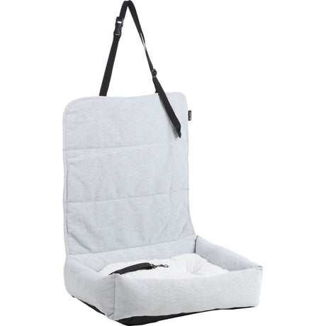 Autositz Beth Hellblau – Sicher & Komfortabel für deinen Hund – A:55cm B:46cm C:12cm D:62cm E:42cm F:32cm G:4cm