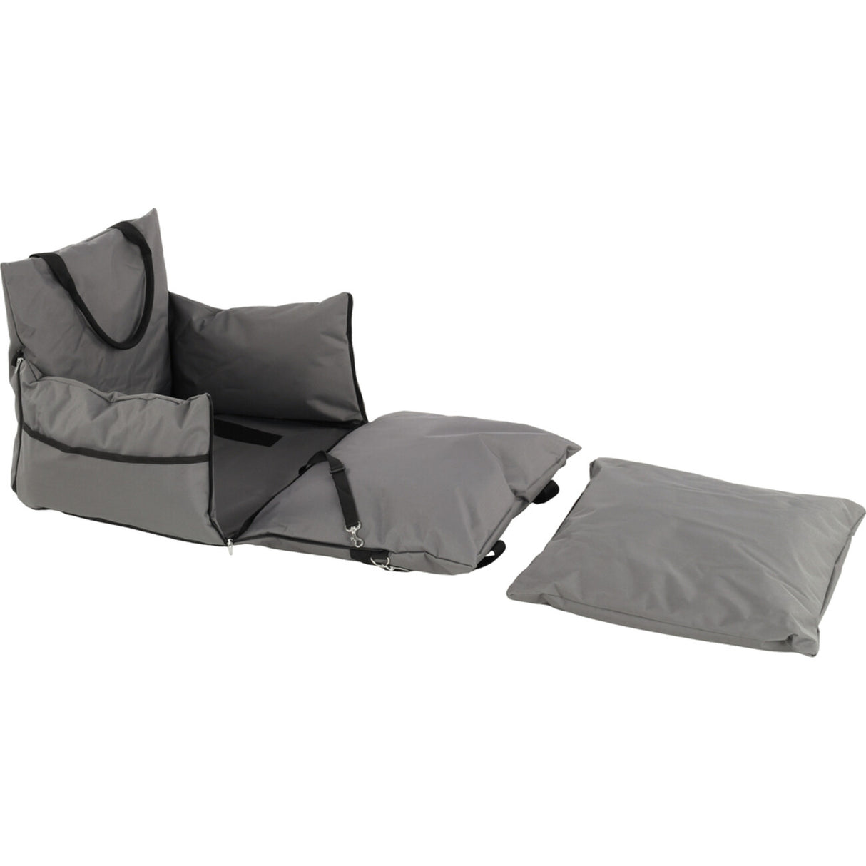 Autositz Bobba Grau – 56x56x42 cm