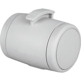 flexi Multibox für Leckerlis oder Kotbeutel – 7 x Ø 5 cm, hellgrau