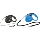 flexi NEW CLASSIC Seil Rollleine – S: 5m, bis zu 12kg, blau