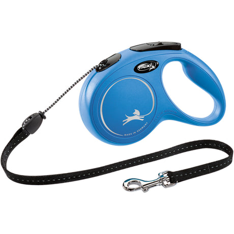 flexi NEW CLASSIC Seil Rollleine – M: 5m, bis zu 20kg, blau