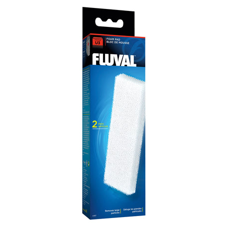 Fluval Filtermedien für U-Serien – Schaumstoff-Filtereinsatz für U3  (6,0 x 19,5 x 1,3 cm)