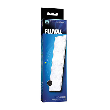 Fluval Filtermedien für U-Serien – Poly-Aktivkohle Filtereinsatz für U4  (6,0 x 21,5 x 1,0 cm)