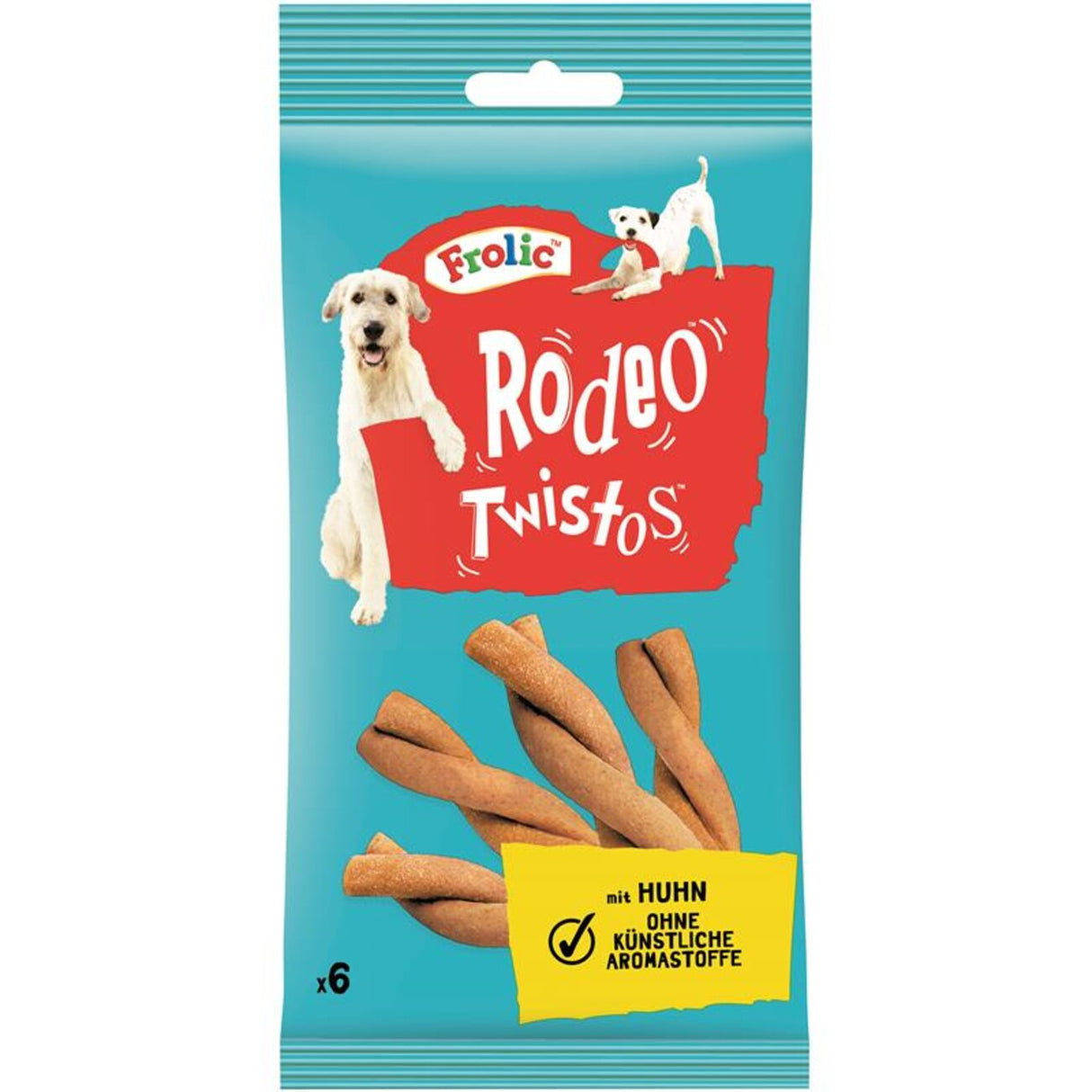 Frolic Rodeo Snack – 6 Stück Geflügel