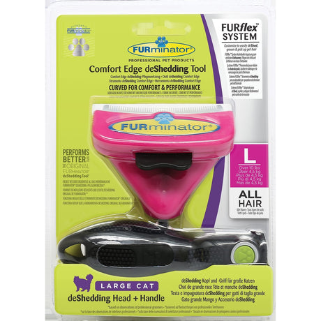 Furminator FURflex de Shedding für Katzen – Größe S - Kopf+Striegel