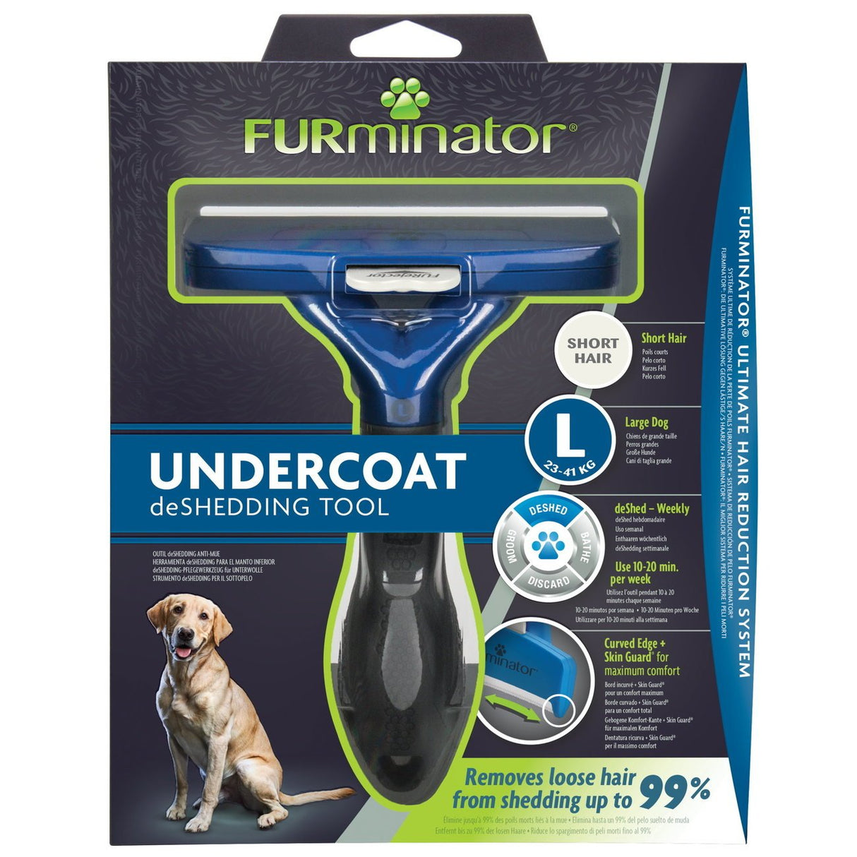 FURminator Hund Unterwolle Kurzhaar