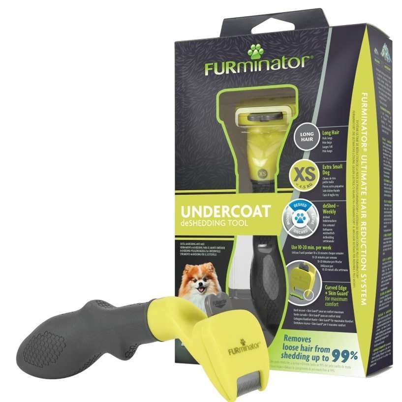 FURminator Hund Unterwolle Langhaar