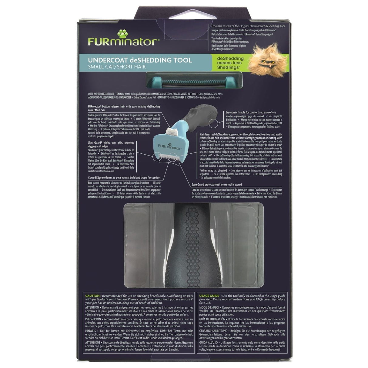 FURminator® Katzen-Fellpflegewerkzeuge Kurzhaar