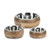Futternapf MANDIRA aus Holz