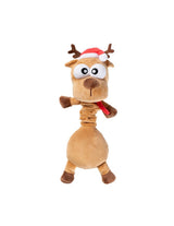 FuzzYard Domineck the Reindeer – Hundespielzeug mit Quietscher