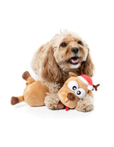 FuzzYard Domineck the Reindeer – Hundespielzeug mit Quietscher