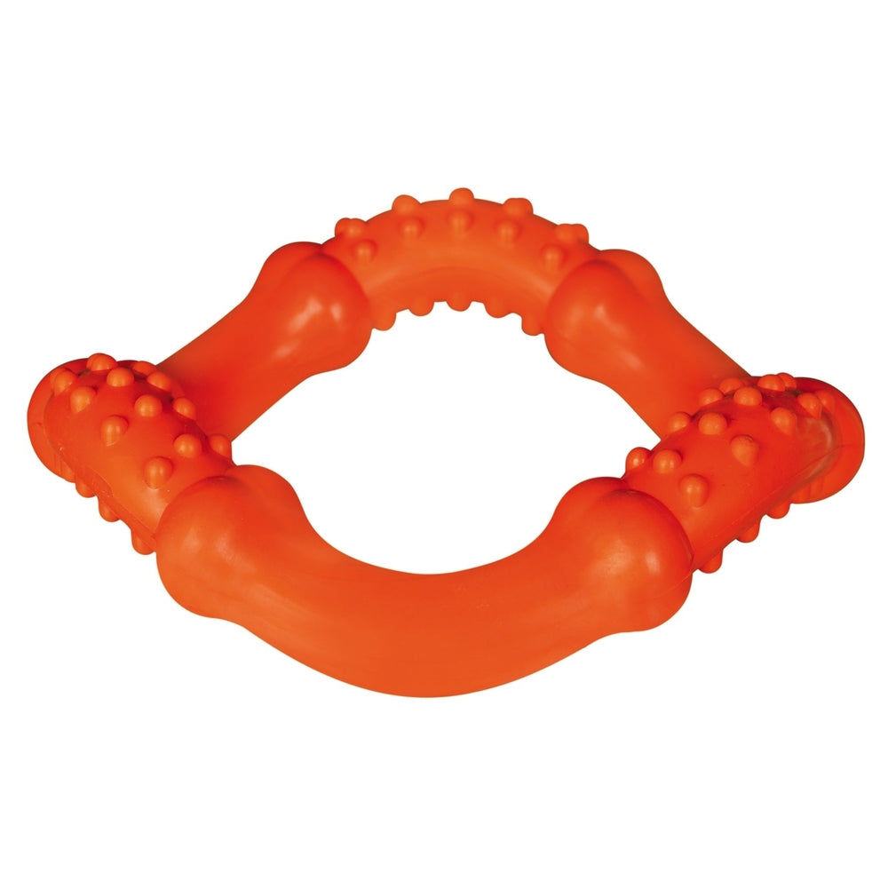 Aqua Toy Gummiring gewellt Hundespielzeug