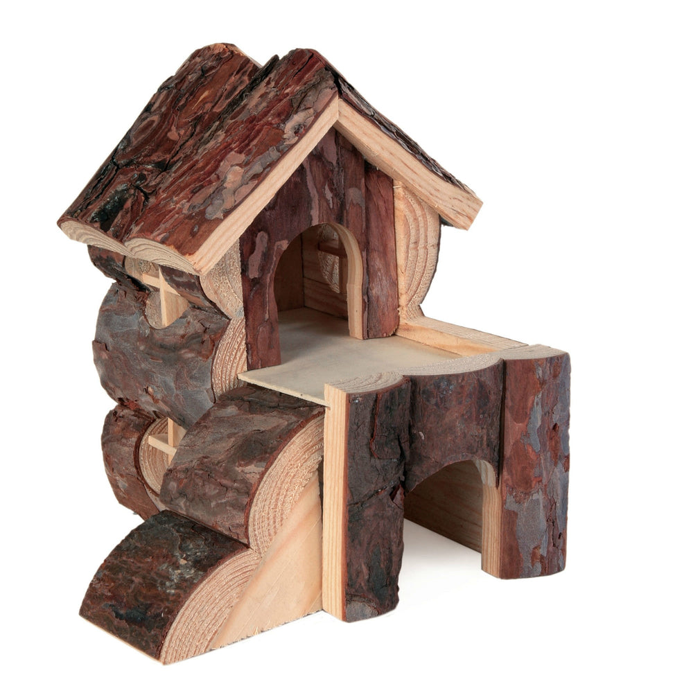 Hamsterhaus Mäusehaus Bjork – Naturholz, 15 x 15 x 16 cm